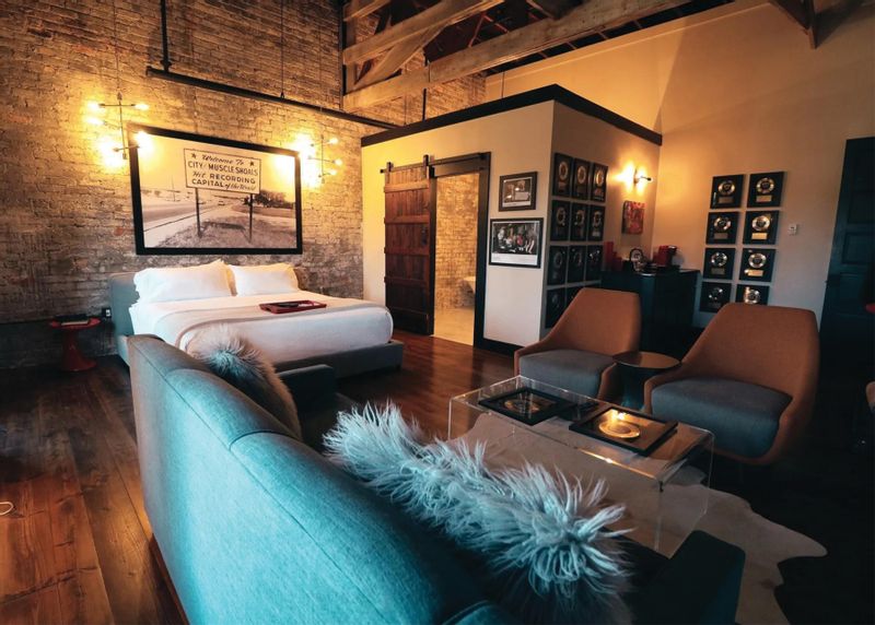 Cozy lodging at the GunRunner Boutique Hotel in The Shoals