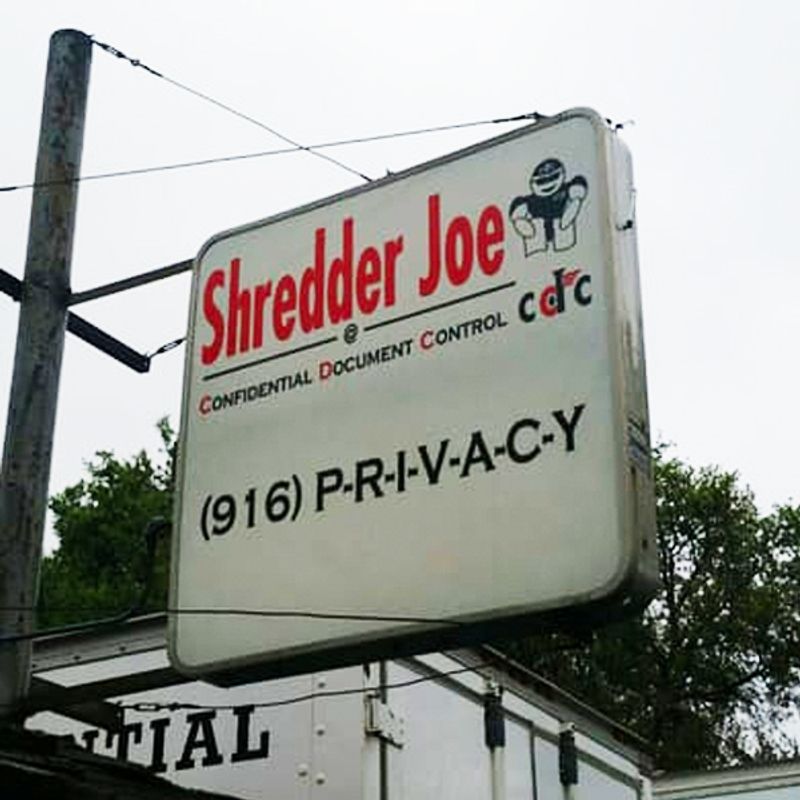 Shredder Joe Document Shredding