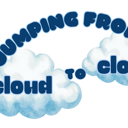 Jumping from Cloud to Cloud - Art by Natalie Spangenberg