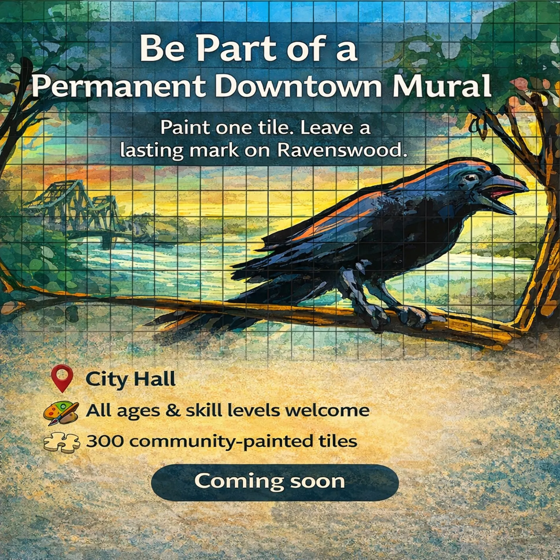 Be Part of a Permanent Downtown Mural: Ravenswood’s Community Tile ...