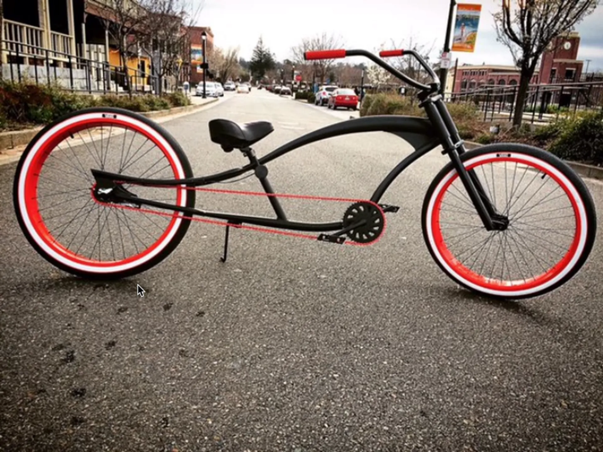 Street bike clearance cruiser