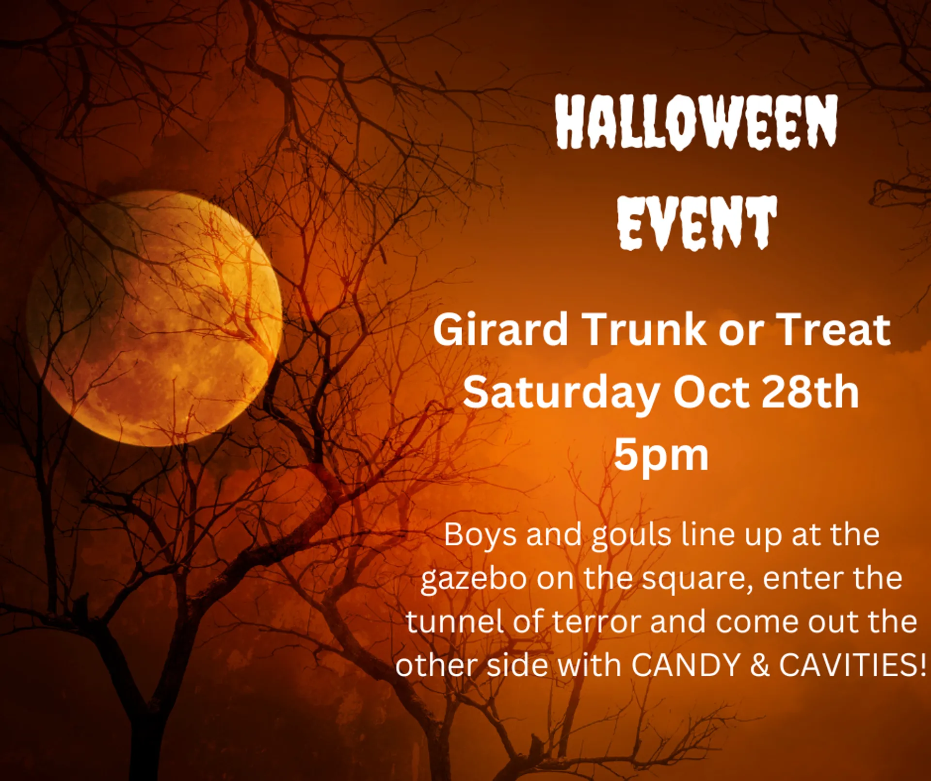 Girard Trunk or Treat