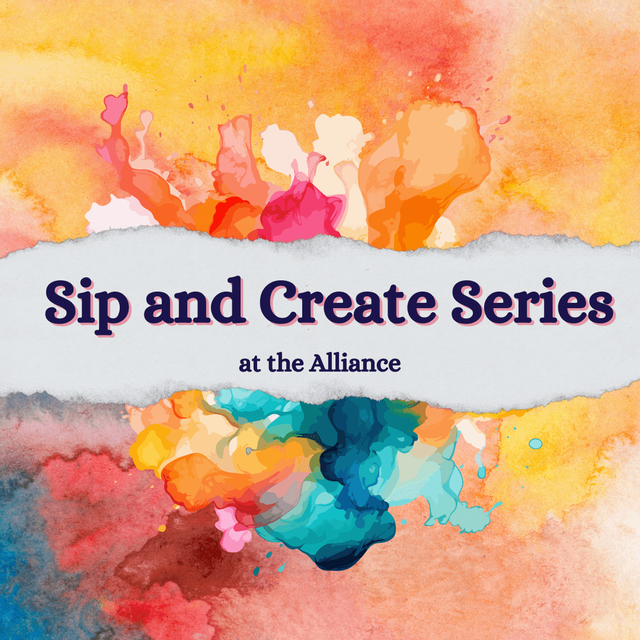 Sip & Create: Paint the Glass- Pour with Friends!