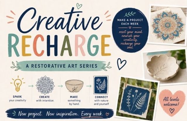 Creative Recharge: Set in Ink, Revealed in Light