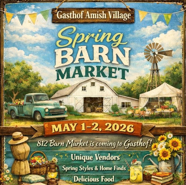 Spring Barn Market at Gasthof Amish Village