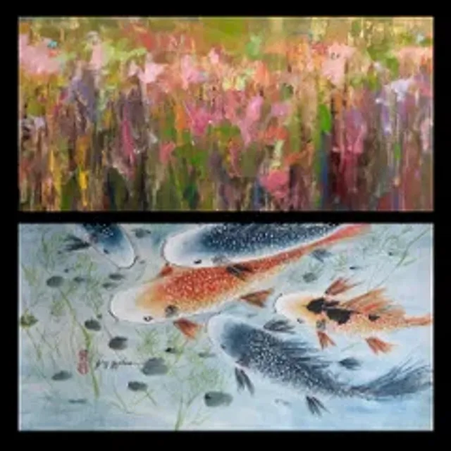 Nature in Two Voices: Paintings by Chris Rapa and Jing-Jy Chen