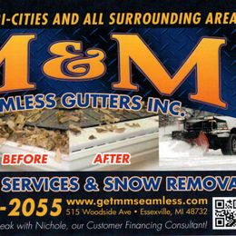 M&M Seamless Gutters Inc
