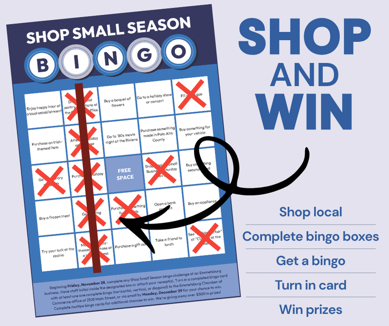 Shop Small Bingo Card