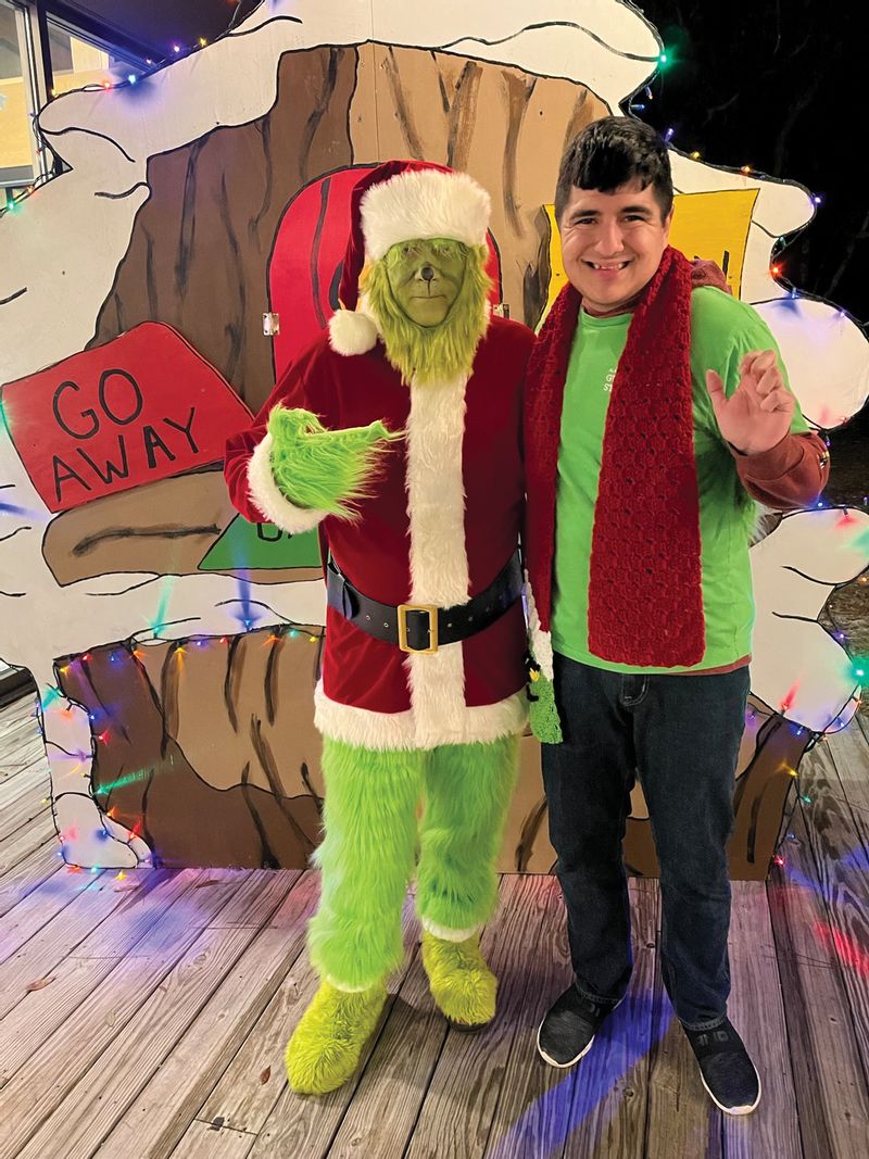 Grinch Photo op.