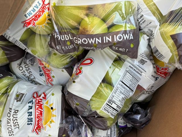 bags of produce