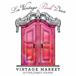 La Vintage Pink Door