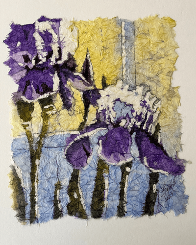 Step By Step Batik: Iris