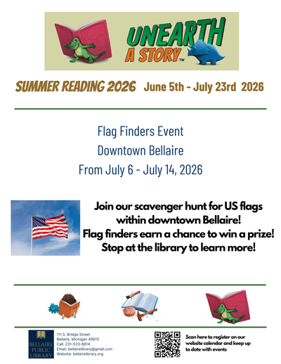 Summer Reading Program Flag Finders Event