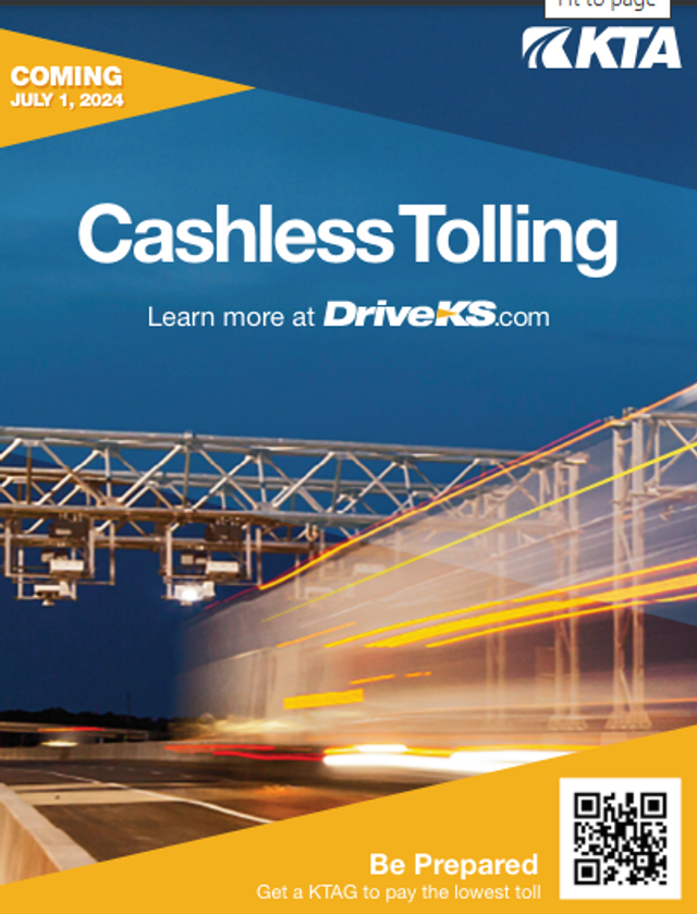 Cashless Tolling coming in July - Get your FREE K-Tag at the Depot