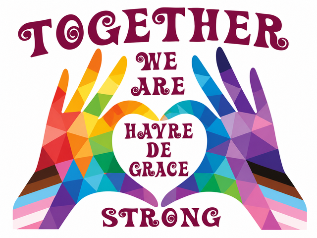 Together We Are Havre de Grace Strong Sign