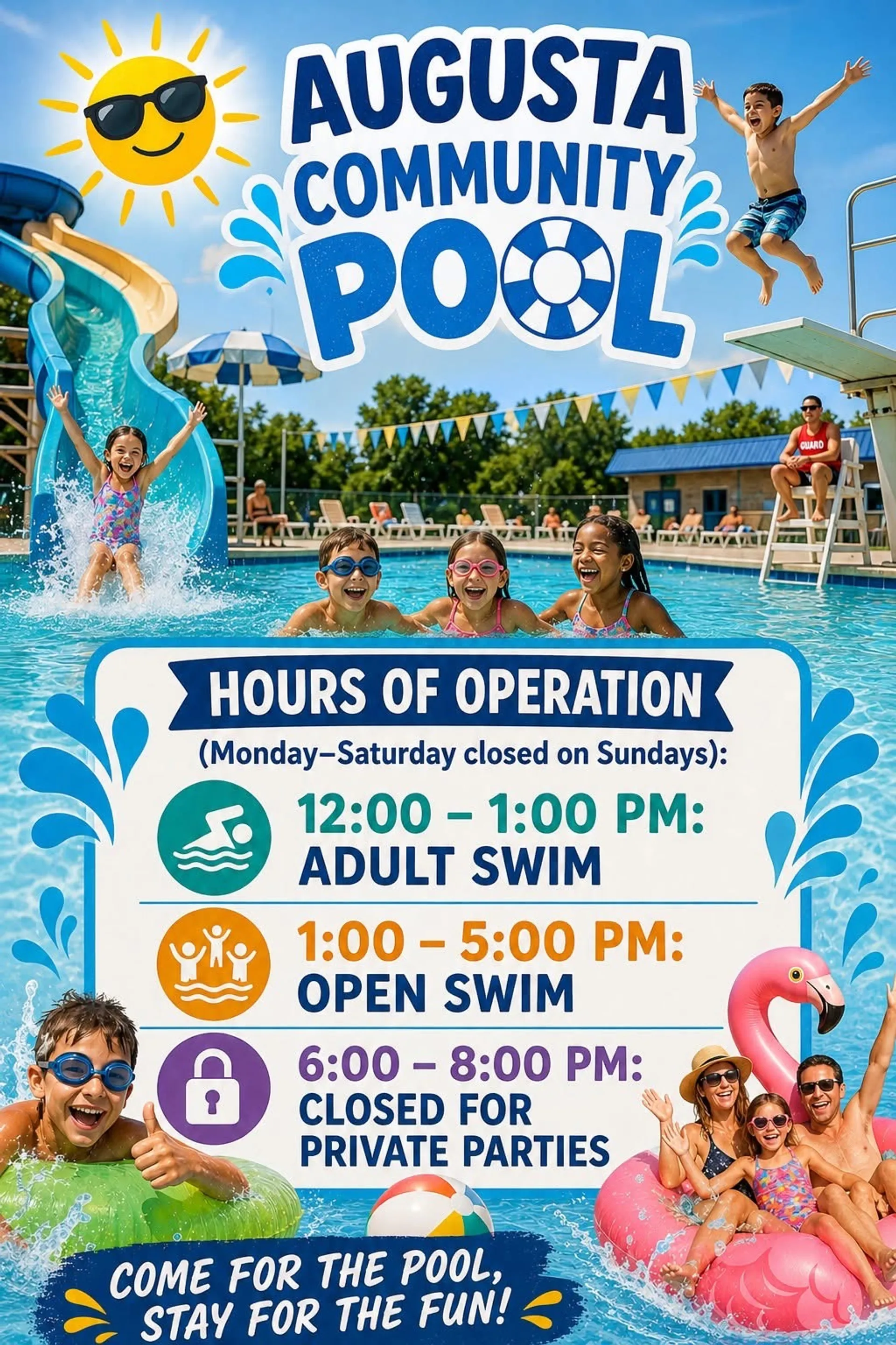 Summer Pool Information!