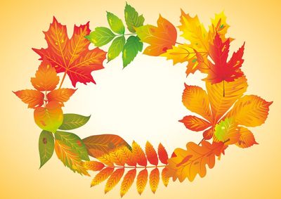 Autumn leaves design