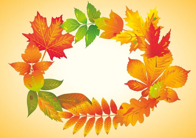 Autumn leaves design