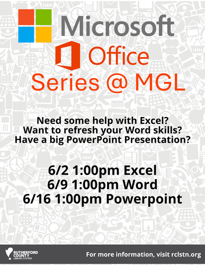 Microsoft Office Series @ MGL: Word