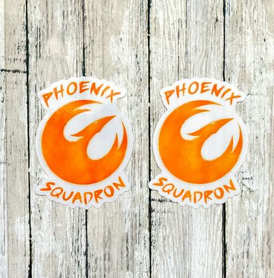 Phoenix Squadron Sticker Inspired by Star Wars Rebels Image