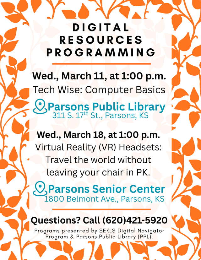 Digital Resources Programming