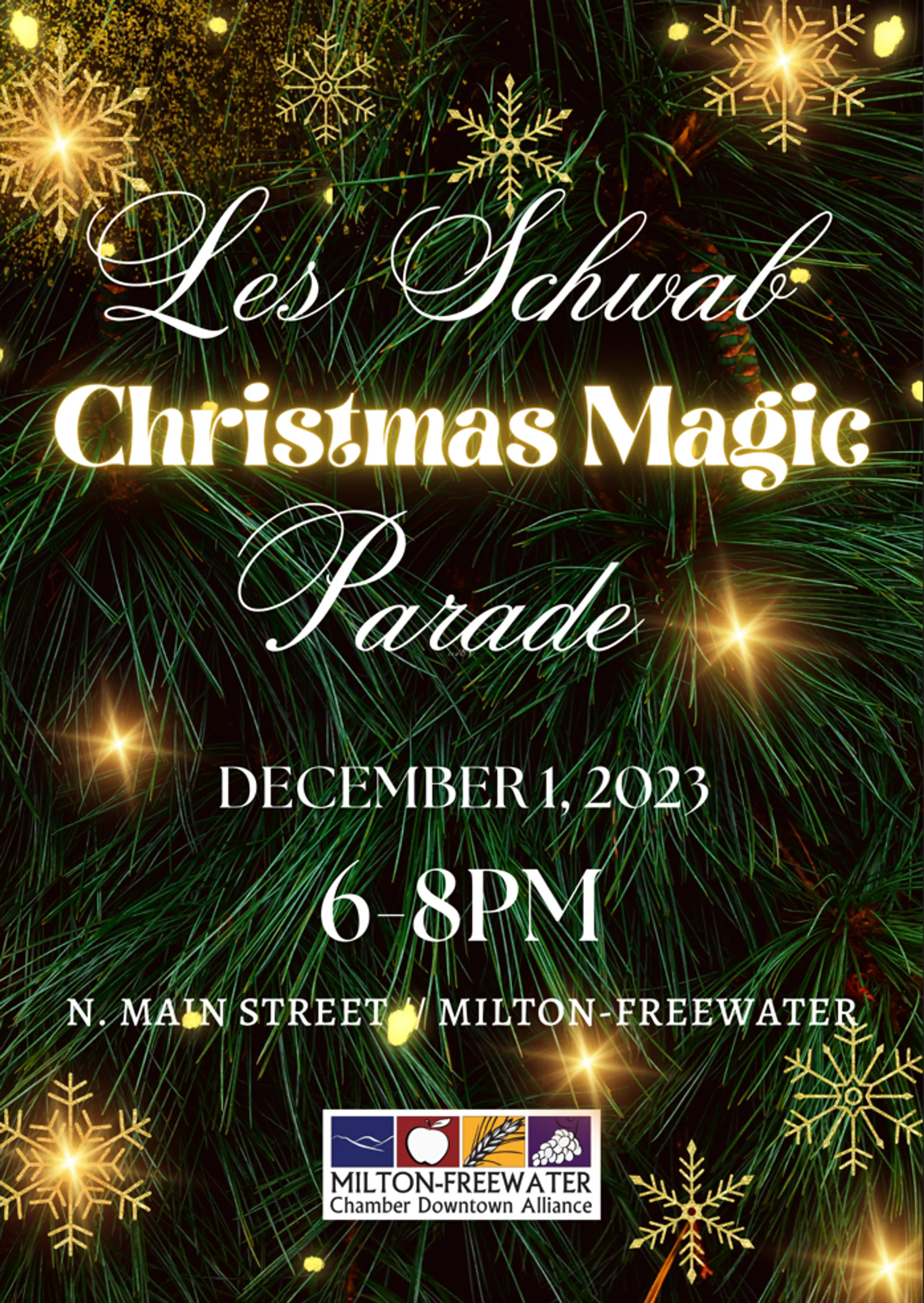 Get Signed Up For The Les Schwab Christmas Magic Parade!