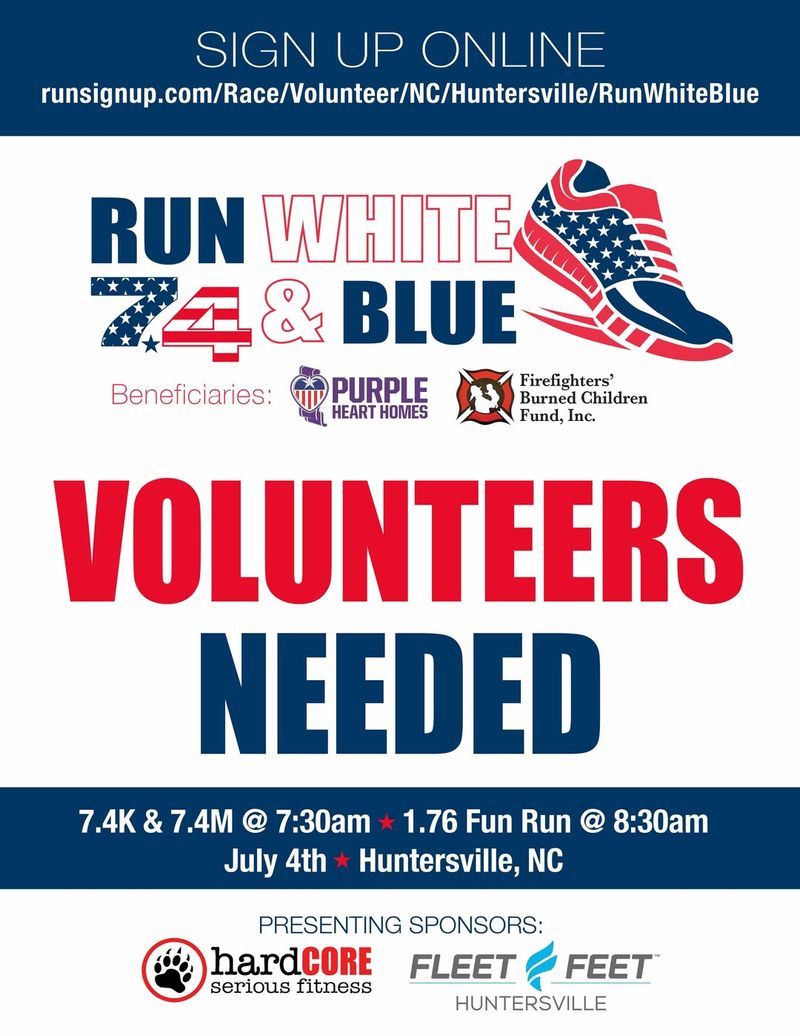 Run, White & Blue