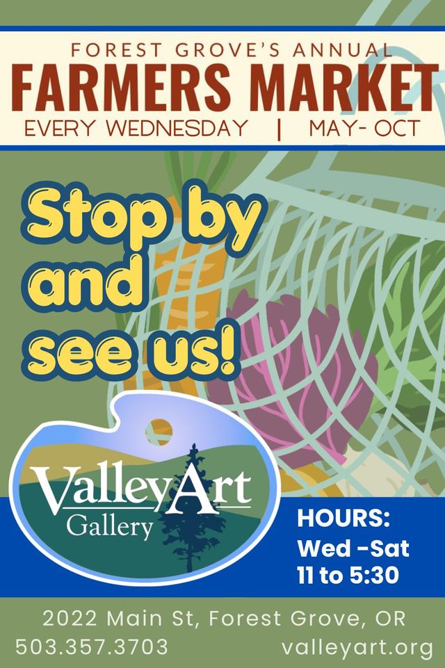 Valley Art Gallery at the Farmer’s Market