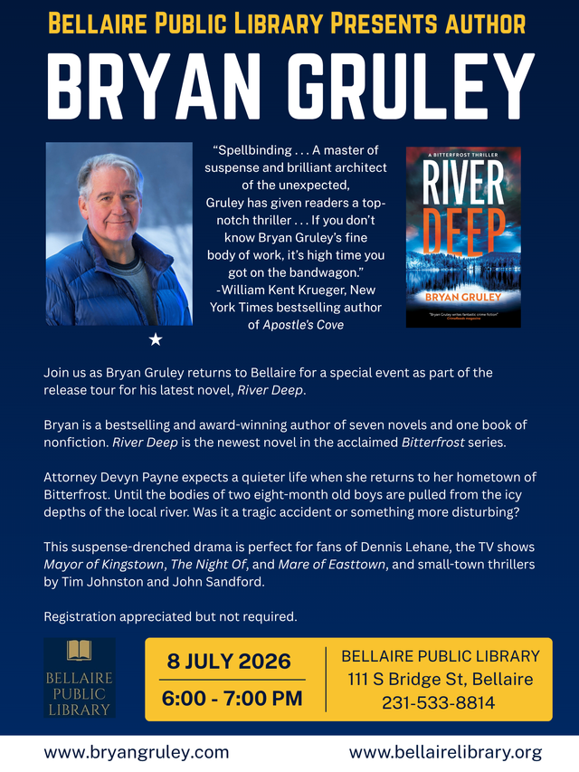 Author Bryan Gruley