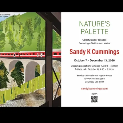 Reception and Gallery Talk | Sandy K Cummings | Nature’s Palette