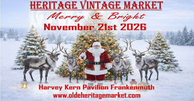 Merry & Bright - Heritage Vintage Market at Harvey Kern Pavilion