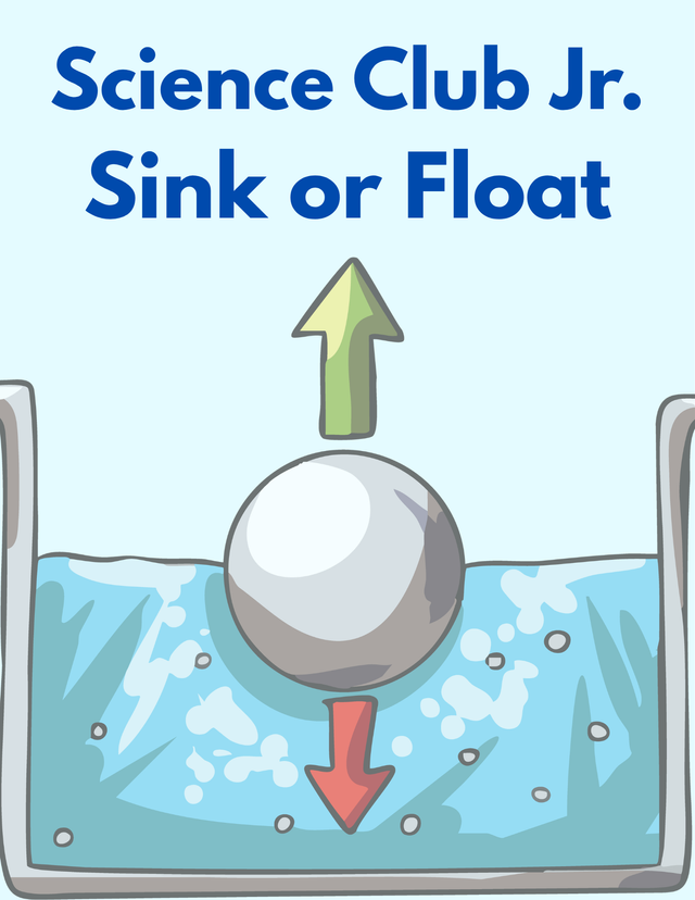 Science Club  Jr: Sink or Float?