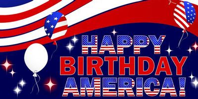 America 250 Birthday Cake