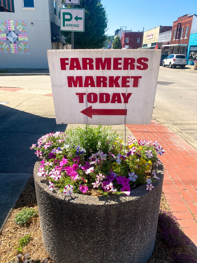 Central City Farmers Market is open in Huntington W. Va.!