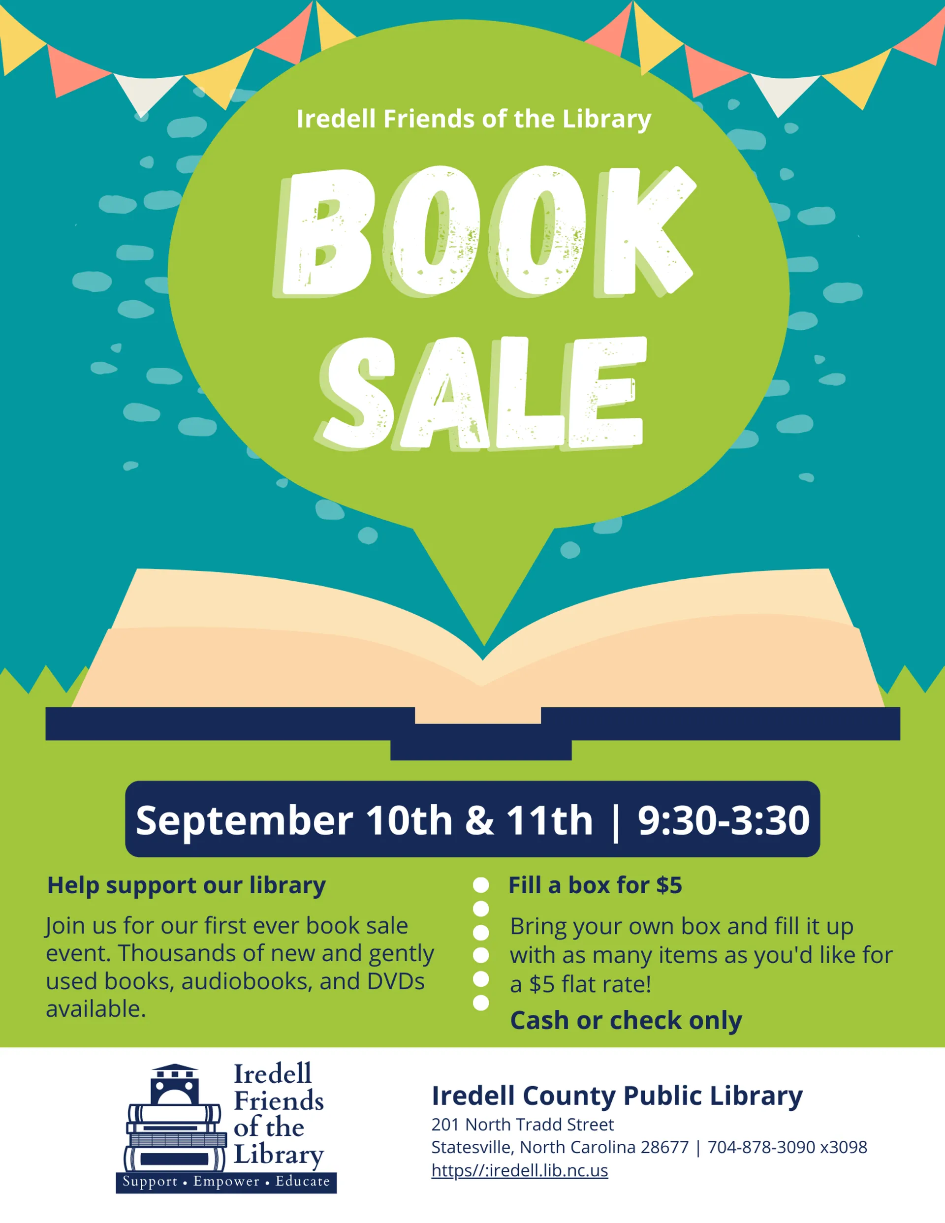 Iredell Friends of the Library Book Sale