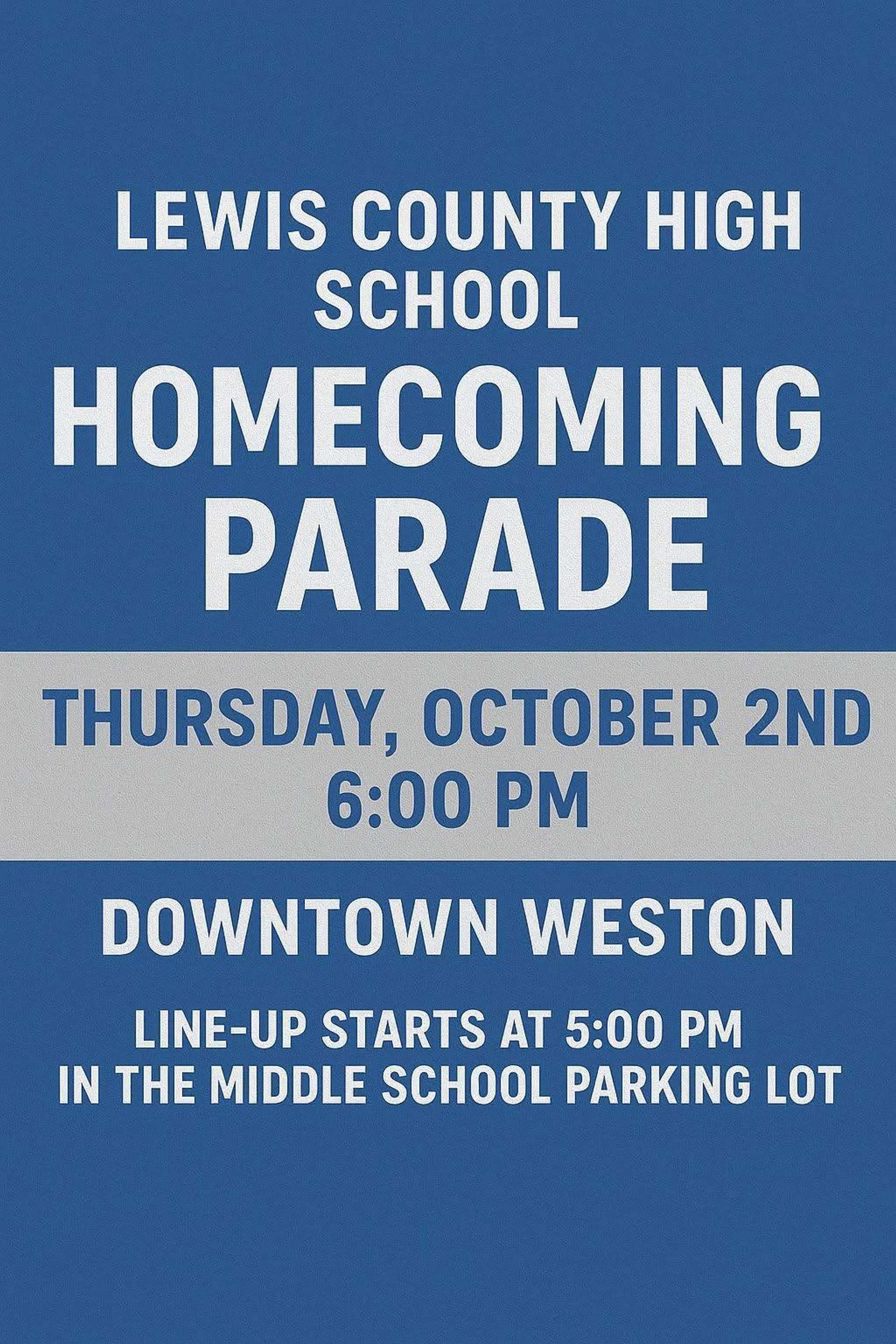 LCHS Homecoming Parade 
