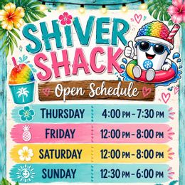 Shiver Shack Hawaiian Shaved Ice