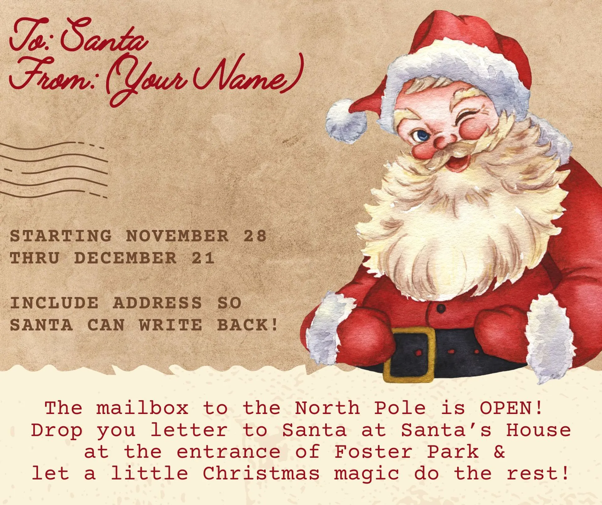 Santa's Mailbox!