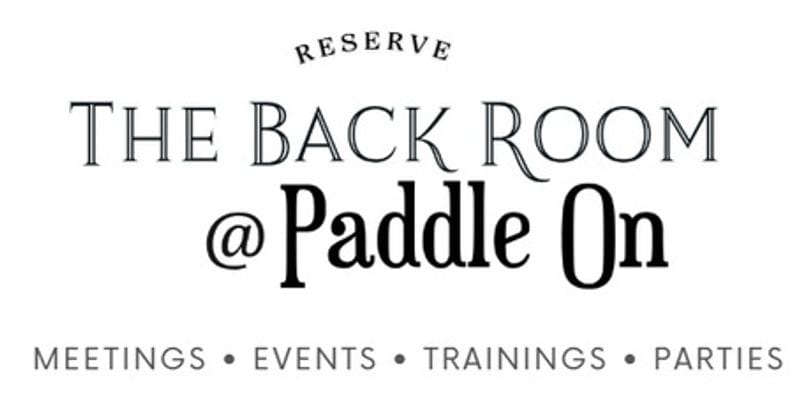 The Backroom at Paddle On Coffee
