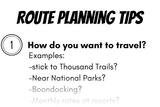 Download RV Travel Planning