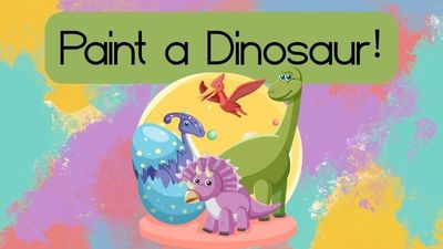 Paint A Dinosaur