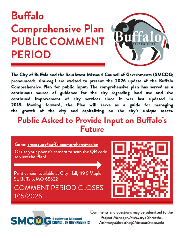 Buffalo Comprehensive Plan - Public Comment Period