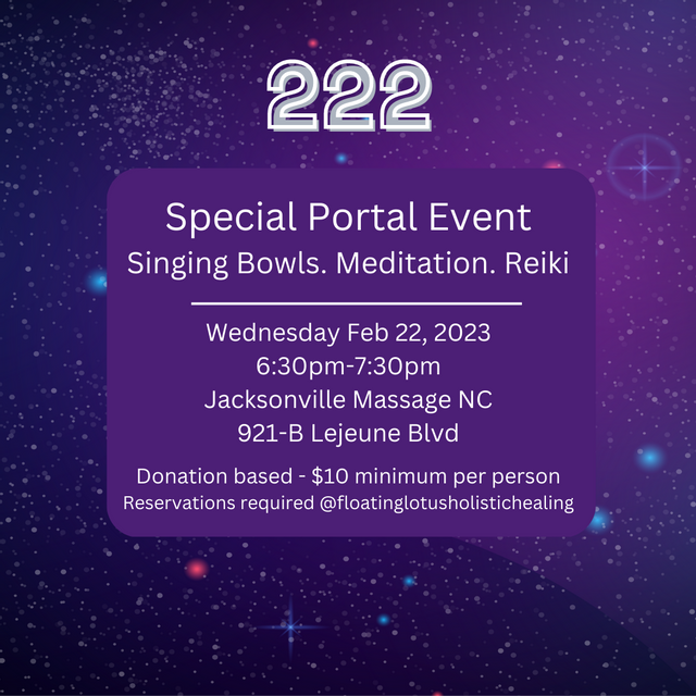 222 Portal Special Event