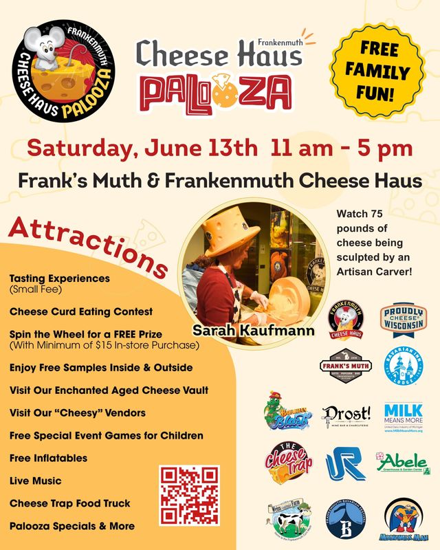 2026 Frankenmuth Cheese Haus Palooza