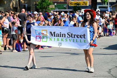 Main Street Kirksville 4th of July Parade Banner