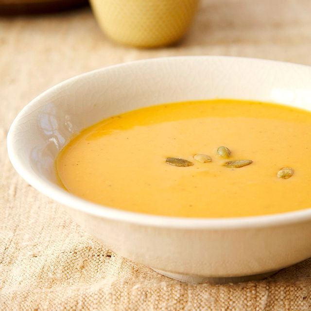 Cooking with Chef Val: Creamy Pumpkin and Sweet Potato Soup