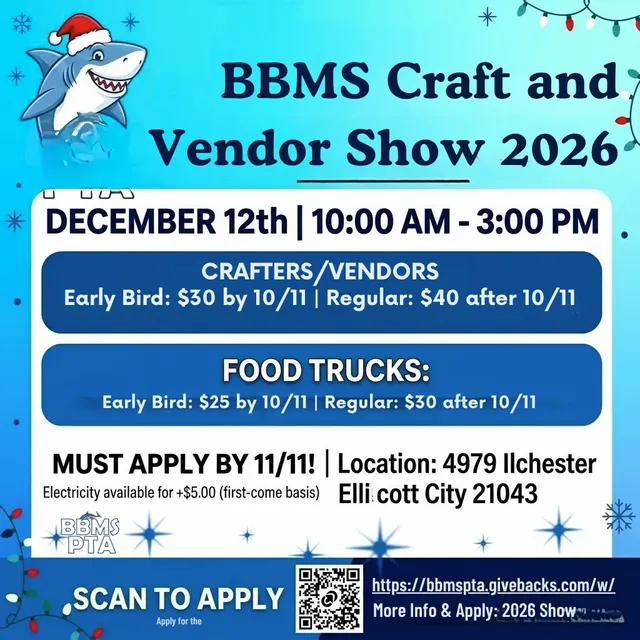 Bonnie Branch MS Craft and Vendor Show 2026