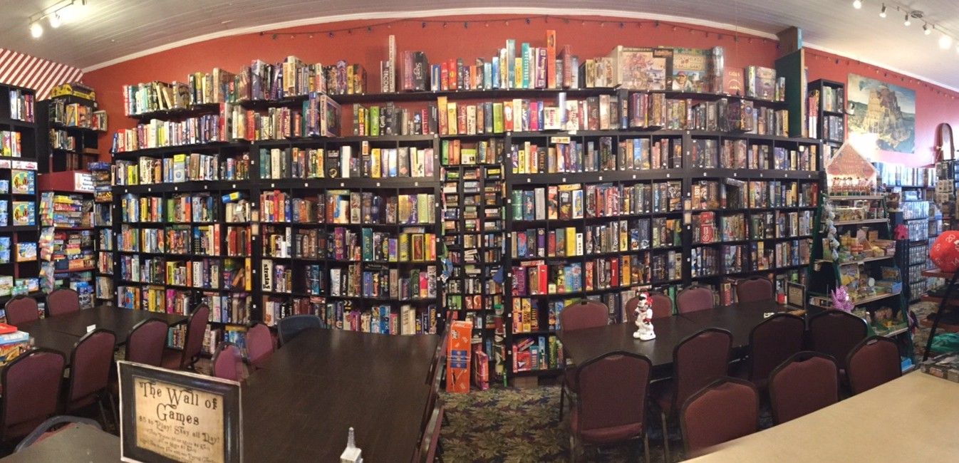 Spotlight on The Game Getaway, A Game Store With A "Wall of Games"  Featuring 1000+ Games That You Can Play All Day Long at 809 Sutter Street