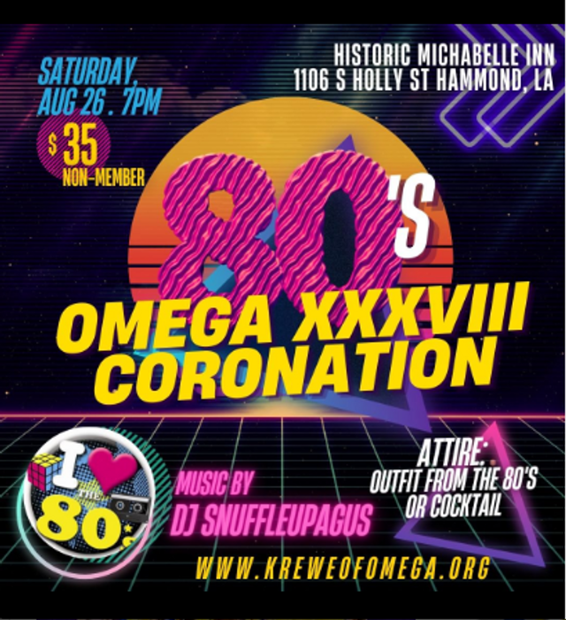 KREWE OF OMEGA CORONATION XXXVIII