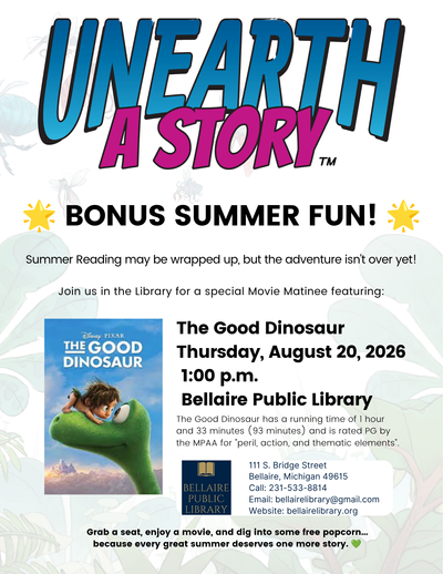 Movie Matinee: The Good Dinosaur